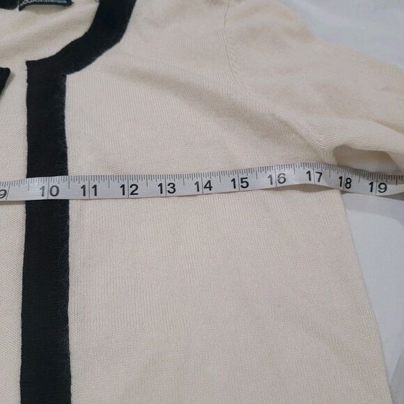 Moda International Womens Cardigan Sweater Size Small Silk Rabbit Hair Luxury - Picture 6 of 6